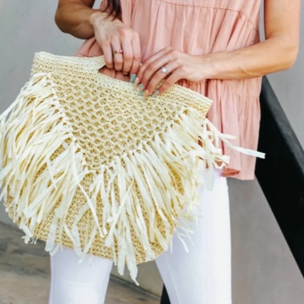 Beach bag tote